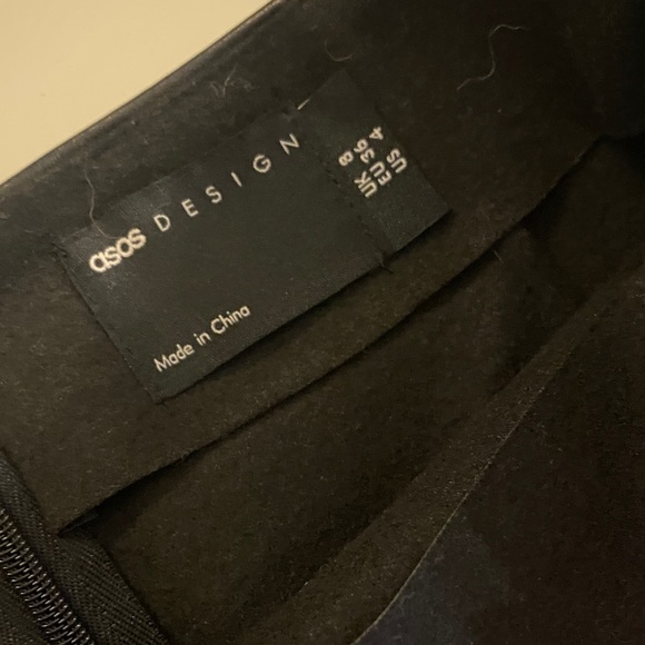 ASOS Black and Cream Skirt Set- size 4- 25”waist - Picture 5 of 12